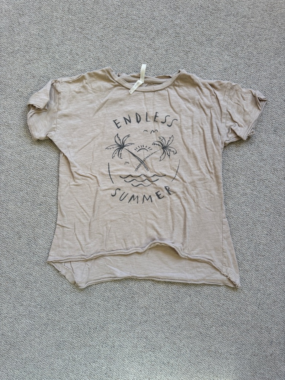 Rylee + Cru Beige 'Endless Summer' Graphic Tee